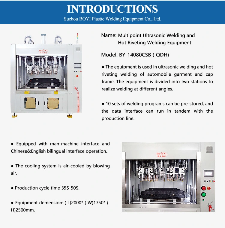 Non-Standard Customization Multi-Head Ultrasonic Plastic Spot Welding Machine