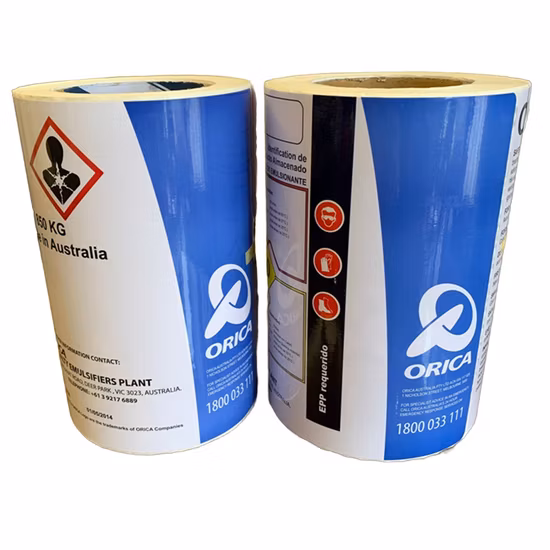 Maßgeschneiderte Verpackungsaufkleber, selbstklebende Etiketten mit exquisitem Druck